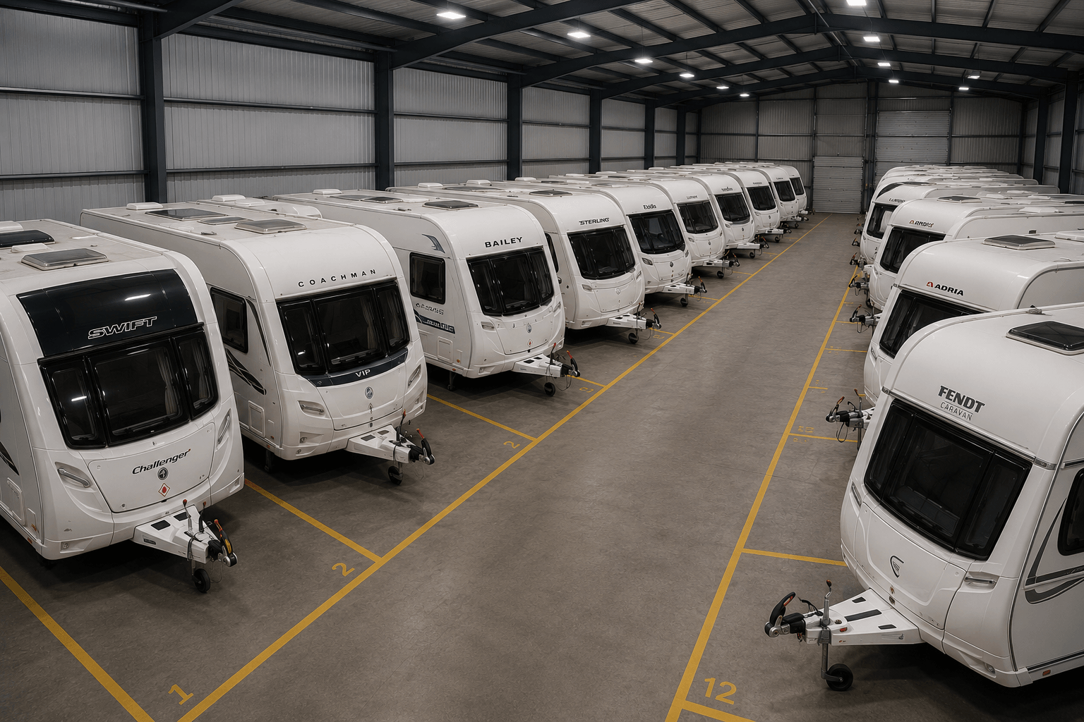 Indoor Caravan Storage