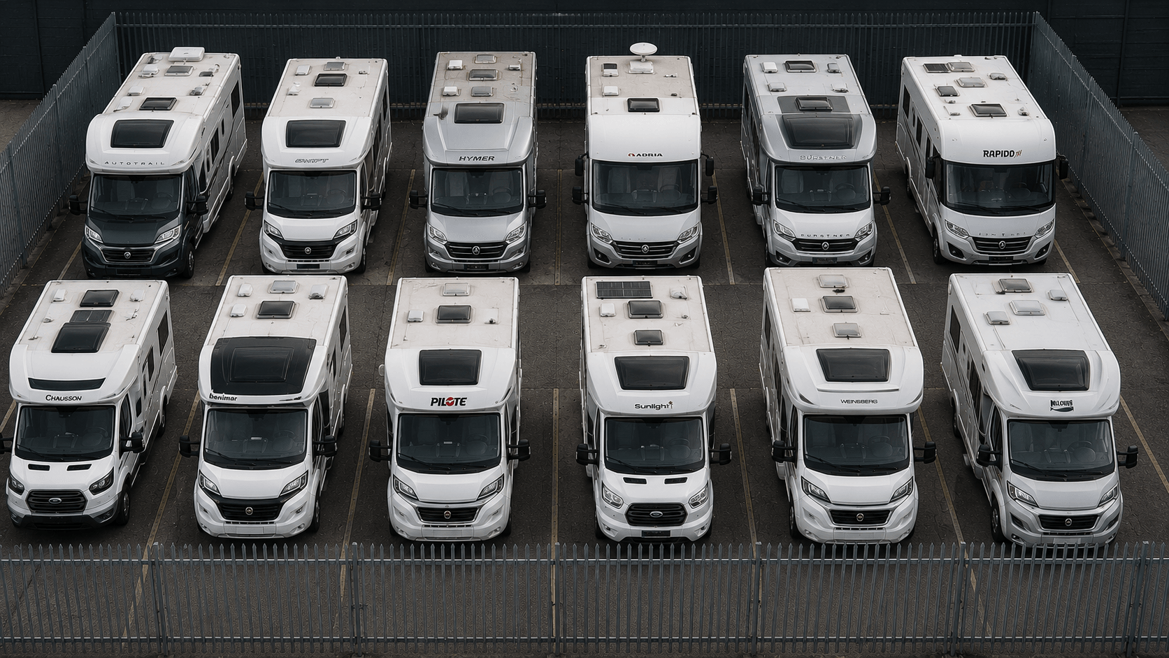 Outdoor Motorhome Storage