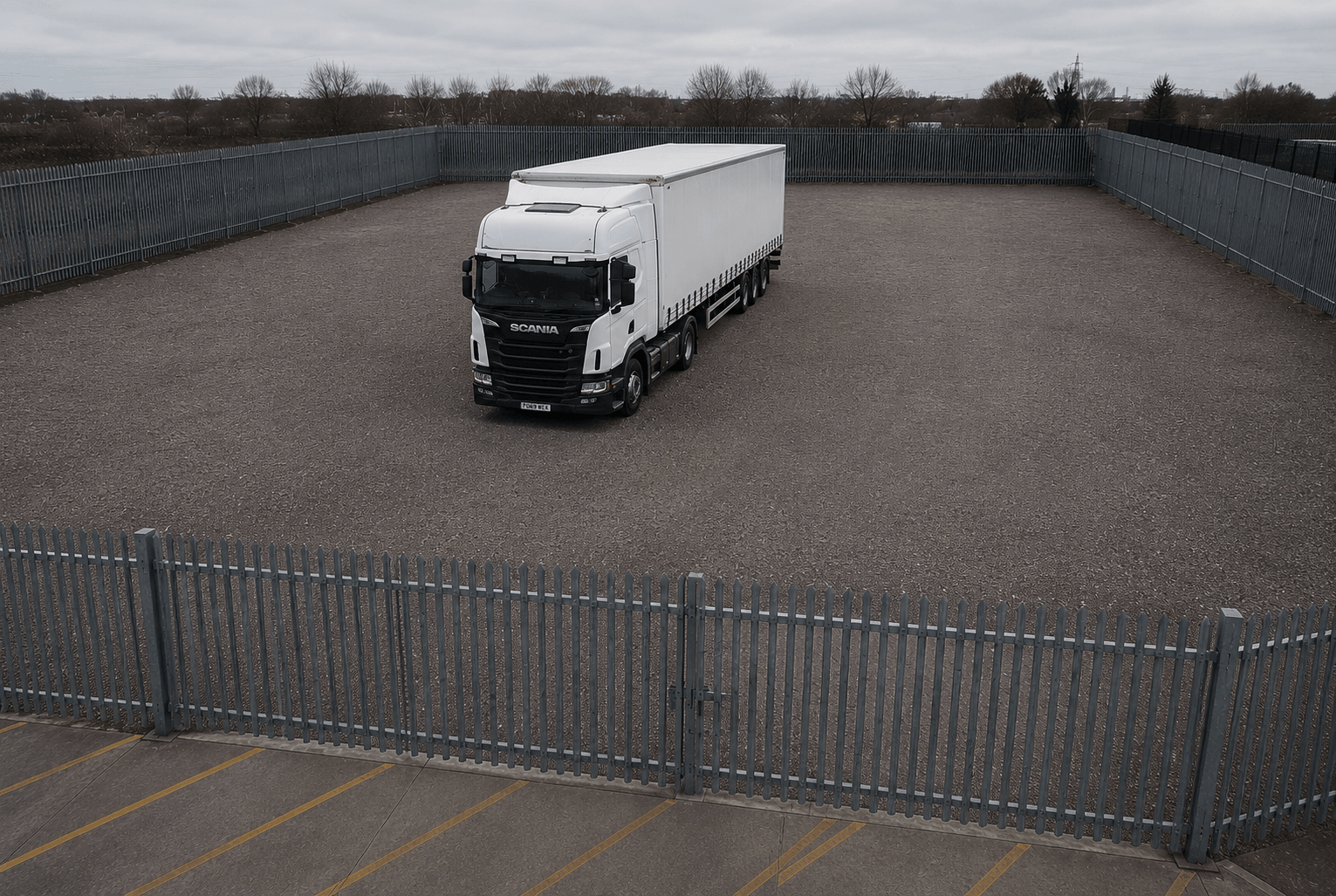 Outdoor Truck Storage